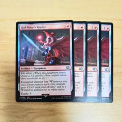 MTG エスパーの歩哨 英語 foil 4枚 mtg エスパーの歩哨/Esper Sentinel 英語4枚セット - メルカリ