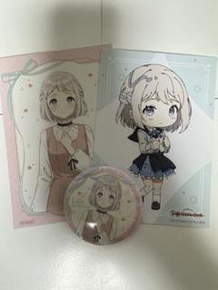 葛城リーリヤ　学マス 渋谷109 POPUP　特典ブロマイド　缶バッジ　等身