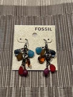 希少✧︎ピンク/パープルフォッシルコーラル ピアス 天然石フォッシルコーラル＆ピンクジェイド ピアス - メルカリ