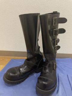 ゲッタグリッフロングブーツ ゲッタグリップのブーツってどう？白黒ツートンエンジニアブーツ