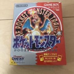 【GB】 ポケットモンスター　赤　箱説マップ付き　ポケモン