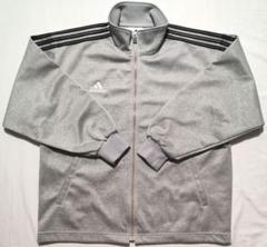 adidas　ジャージ　トラックジャケット　グレー　Ｍサイズ美品