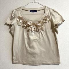 【本日まで】エムズグレイシー新品キュートなカットソー40 M'S GRACY - エムズグレイシー 215313 Tシャツ カットソー 40