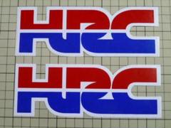 HRC ステッカー 2枚 164×59mm HONDA ホンダ レーシング ⑳