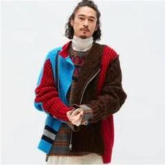 sacai ニットライダース　カーディガン　ブルゾン sacai - sacai 23AW ニット カーディガン ブルゾン MA-1