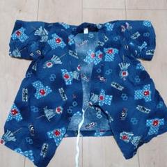 【新品・未使用】和風柄甚平　100㎝　綿100％