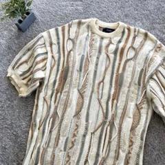 Shaggy 3Dサマーニット 古着 Lサイズ