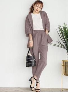 【GRL】コットンジャケット×パンツセットアップ