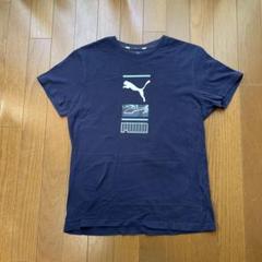 PUMA プーマ Tシャツ キッズ 160cm ネイビー 紺