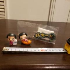 チコちゃん置物、キョエちゃんキーホルダー