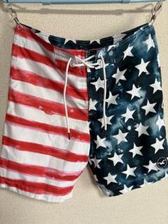 HOLLISTER ホリスター アメリカ国旗柄 水着 サーフパンツ 30インチ