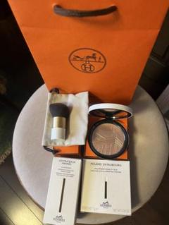 （M.H）HERMÈS フェイスパウダーブラシ シェーディングブラシ ル スキュルトゥール | Hermès - エルメス