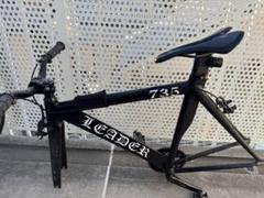 最終値下げLeader735 現行フレームセット　ブラック　Mサイズ LEADER 735TR Frame Set
