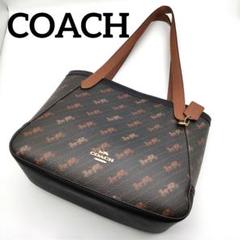 COACH コーチ C4060 ホースアンドキャリッジ トートバッグ PVC