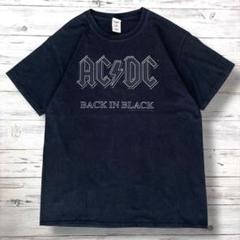 GILDAN ギルダン Tシャツ デカロゴ 黒 ブラック L 1163