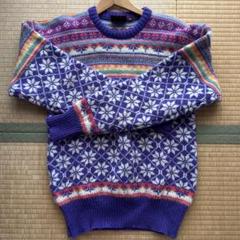 70s 茶タグ　CHAPS RALPH LAUREN セーターのサムネイル