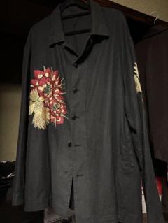 ヨウジヤマモト　Washer Twill Flower&Humming-bird ヨウジヤマモト Washer Twill Flower&Humming-bird - メルカリ