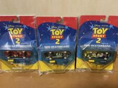 トイストーリー2 ミニスケートボード3点コンプリートセット トイストーリー2 ミニスケートボード3点コンプリートセット