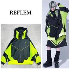 ☆レフレムreflem サイバーパンクデザイン七分丈カットソー　男女兼用サブカル ☆レフレムreflem サイバーパンクデザイン七分丈カットソー男女