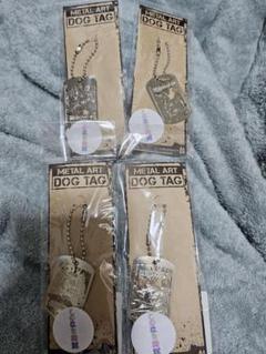 このはな綺譚　メタルアートドッグタグ　4種類　皐　蓮　棗　櫻