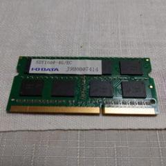 I-O DATA SDY1600-4G/EC 4GB DDR3メモリー