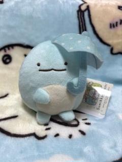 すみっコぐらし☆ボールチェーン付きアンブレラぬいぐるみ　とかげ