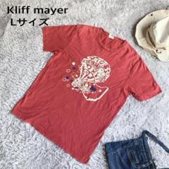 KRIFF MAYER クリフメイヤー L Tシャツ 赤レッド 刺繍