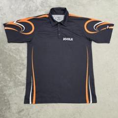 JOOLA　ヨーラ　卓球　ユニフォーム　ポロシャツ　M　ブラック　オレンジ