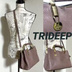 TRIDEEP 2way バッグ ハンドバッグ ショルダーバッグ