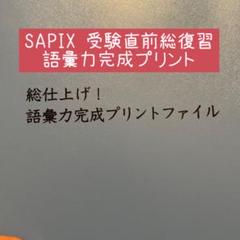 SAPIX サピックス 語彙力完成プリント テスト計24回 026s2D SAPIX サピックス 語彙力完成プリント テスト計24回 026s2D