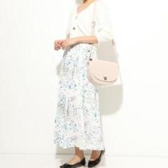 visプリーツロングスカート　夏