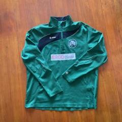 JAKO　ヤコ　ハノーファー96　トラックジャケット　L　黄緑　黒　サッカー JAKO ヤコ ハノーファー96 トラックジャケット L 黄緑 黒