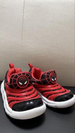 スパイダーマン キッズシューズ 赤黒