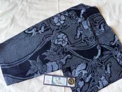 有松鳴門絞】藍染め浴衣 獅子牡丹 高島屋誂 - メルカリ