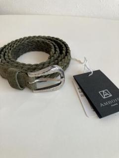 楽天市場】【中古】アンボワーズ AMBOISE レザー メッシュベルト