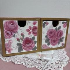 トールペイント作品 トールペイント作品 薔薇BOX2個セット - メルカリ