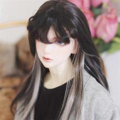 AX503 BJD 1/3 人形 ドール　用ウィッグ カツラ 耐熱 ハンドメイド