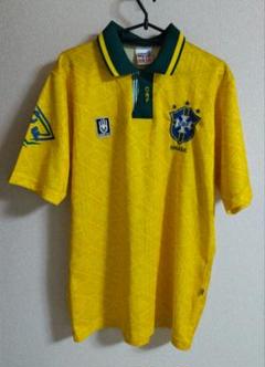 ブラジル代表 ポロシャツ UNISPORT 90年代 ブラジル代表 セレソン レプリカユニ UNISPORT製
