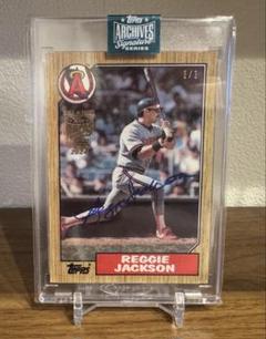 2024 topps archives signature レジー・ジャクソン