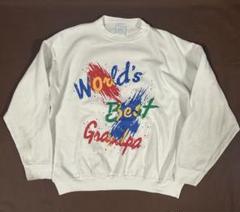最終処分値 90s USA製 Tultex "WorldsBestGradpa"