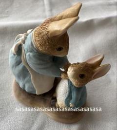 ピーターラビット　置物　ボーダーファインアーツ　ミセスラビット&ピーター s*）様 ピーターラビット 置物 ボーダーファインアーツ ミセス