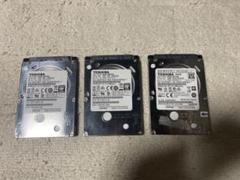 TOSHIBA MQ01ACF050 500GB X3台