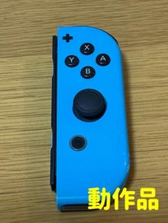 任天堂Switchジョイコン　ネオンブルー