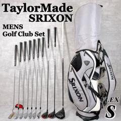 TaylorMade - TaylorMade　テーラーメイド SRIXON　スリクソン　メンズゴルフ13本セット 右利き用 キャディバッグ 初心者おすすめ 　入門用 テーラーメイド スリクソン メンズ ゴルフ クラブセット 初心者