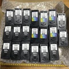 使用済Canon BC-360XL インクカートリッジセット 20個 - メルカリ