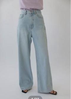 Na.e ナエ　Wide Loose Jeans_Light Blue【値下げ】 Wide Loose Jeans_Light Blue | Na.e