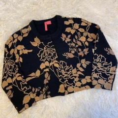 【極美品】シャーロット ニットジャケット ジャケット アウター 黒 XL