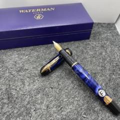PE945□ウォーターマン フィリアス 万年筆 箱付き 美品 ブルー系 PE945□ウォーターマン フィリアス 万年筆 箱付き 美品 ブルー系