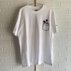 ユニクロ【L】半袖Tシャツ／UT☆ディズニーコラボ☆ミッキーマウス☆キャラクター