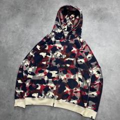 apee チェックパーカー　S A BATHING APE® A Bathing Ape Logo Check Pattern Shark Full